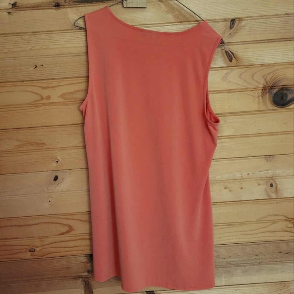 Alfani Petite Orange Sleeveless Blouse, Size: P/XL - Picture 7 of 10